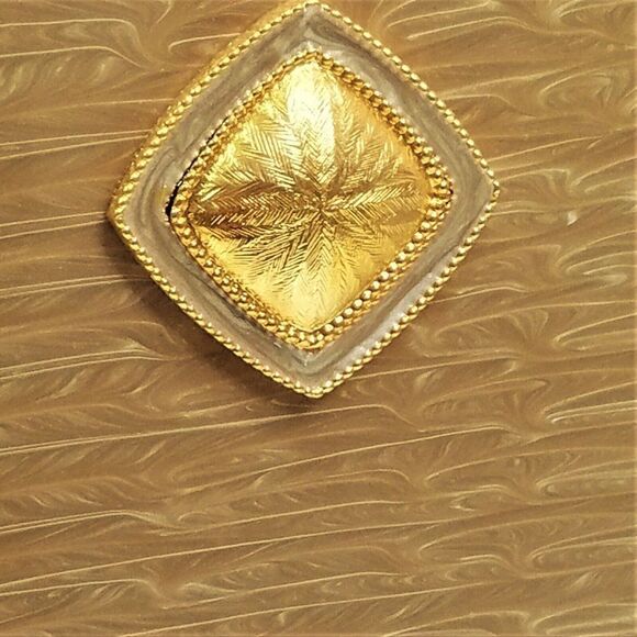 Mike + Ally Chateau Wastebasket Luxury Bathroom Accessories Vintage Discontinued - Picture 2 of 10